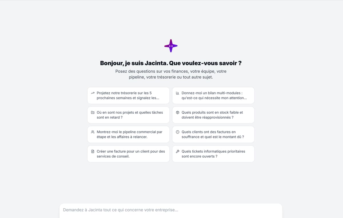 Softbooq AI en cours d’utilisation